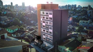 apartment em Rua Carlos Mariani, Rio Branco - Caxias do Sul - RS
