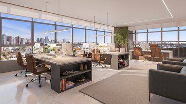 office em Avenida Vicente Machado, Batel - Curitiba - PR