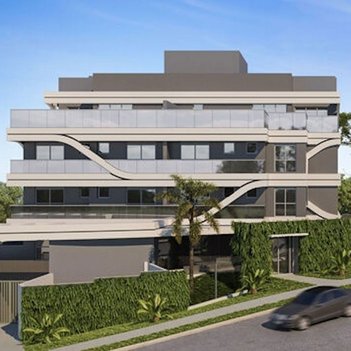 apartment em Avenida Cândido Hartmann, Santo Inácio - Curitiba - PR