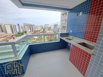 apartment em Rua Panamá, Guilhermina - Praia Grande - SP