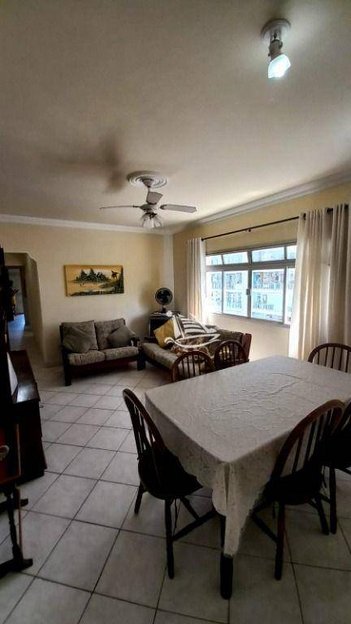 apartment em Avenida General Rondon, Vila Alzira - Guarujá - SP