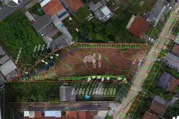 land_lot em Rua Alexandre Guebur, São Gabriel - Colombo - PR