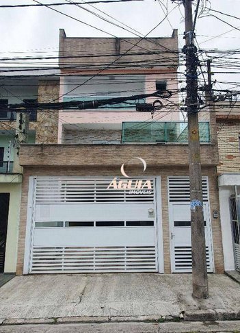 apartment em Rua Afonso de Mendonça, Vila Homero Thon - Santo André - SP