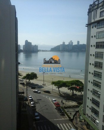 apartment em Rua Frei Gaspar, Centro - São Vicente - SP