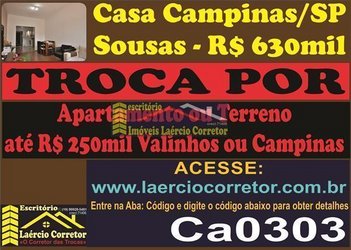 house em Avenida Dona Maria Franco Salgado, Parque Jatibaia (Sousas) - Campinas - SP