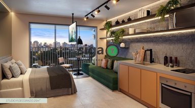 apartment em Rua Doutor Antônio Bento, Santo Amaro - São Paulo - SP