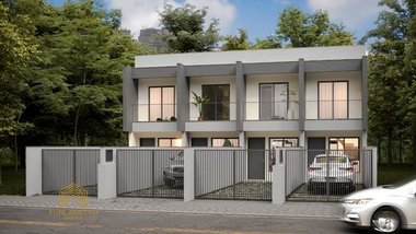 house em Rua Francisco Carlos Goll, Nova Brasília - Joinville - SC