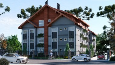 apartment em Rua Serafim Benetti, Floresta - Gramado - RS