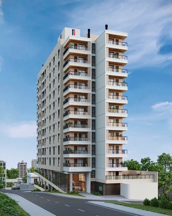 apartment em Rua Coronel Teixeira, Centro - Tubarão - SC
