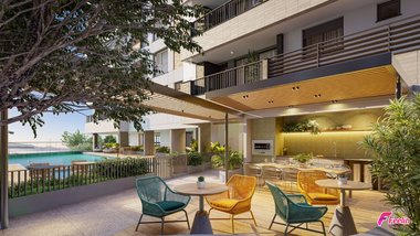 apartment em Constâncio Krumel, Praia Comprida - São José - SC