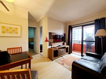 apartment em Rua Sansão Alves dos Santos, Cidade Monções - São Paulo - SP