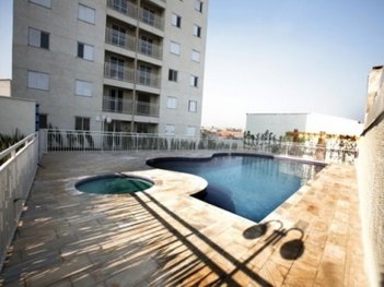 apartment em Avenida Pedro Américo, Vila Homero Thon - Santo André - SP