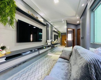 apartment em Rua Francisco Ferreira, Vila Linda - Santo André - SP