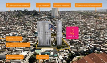 apartment em Travessa Lev Landau, Fazenda da Juta - São Paulo - SP