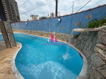 house em Rua Flausina de Oliveira Rosa, Caiçara - Praia Grande - SP
