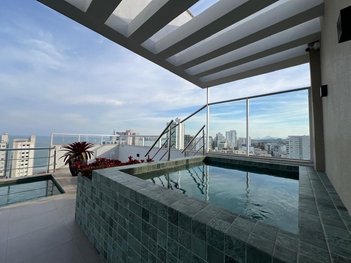 apartment em Avenida Atlântica, Praia do Morro - Guarapari - ES