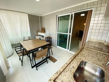 apartment em Rua Francisco Pettinati, Ocian - Praia Grande - SP