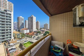 apartment em Avenida Doutor Roberto de Almeida Vinhas, Aviação - Praia Grande - SP