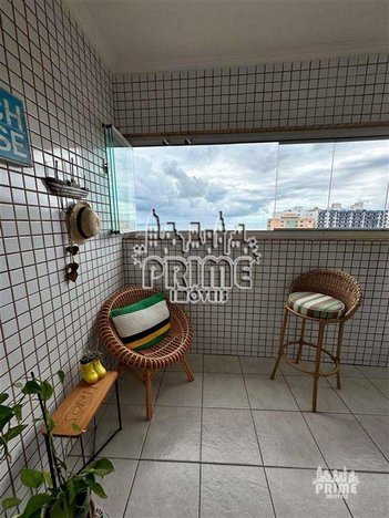 apartment em Avenida Dom Pedro II, Ocian - Praia Grande - SP