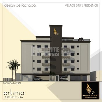 apartment em Paula Ramos, Coqueiros - Florianópolis - SC