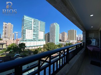 apartment em Rua Tiradentes, Canto do Forte - Praia Grande - SP