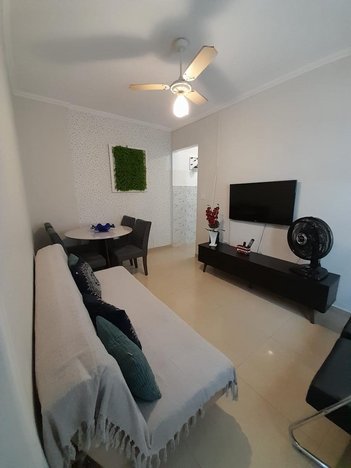 apartment em Avenida Manoel da Nóbrega, Itararé - São Vicente - SP