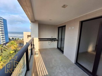 apartment em Rua Professora Maria José Baroni F. da Silva, Maracanã - Praia Grande - SP