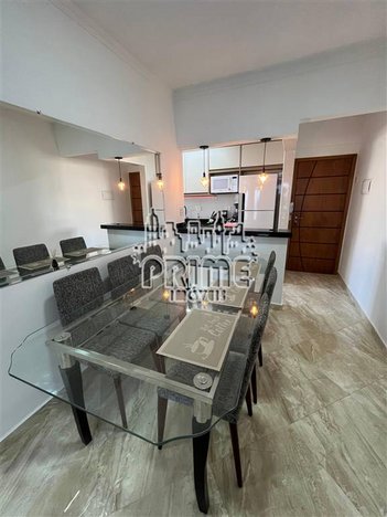 apartment em Praça Antonio Macedo Ferreira Morgado, Ocian - Praia Grande - SP