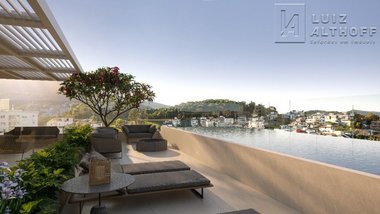 apartment em Rua dos Jasmins, Pedra Branca - Palhoça - SC