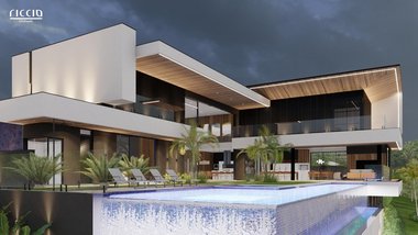 house em Alameda João Cabral de Melo Neto, Condomínio Reserva do Paratehy - São José dos Campos - SP