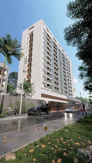 apartment em Rua João de Deus, Torre - Recife - PE
