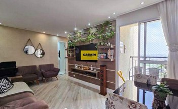 apartment em Avenida Dom Jaime de Barros Câmara, Planalto - São Bernardo do Campo - SP