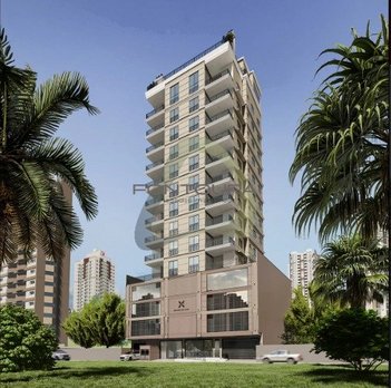 apartment em Rua 242, Meia Praia - Itapema - SC