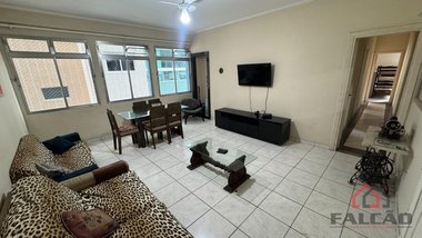 apartment em Avenida Manoel da Nóbrega, Itararé - São Vicente - SP