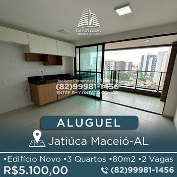 apartment em Rua Doutor Waldemiro Alencar Junior, Jatiúca - Maceió - AL
