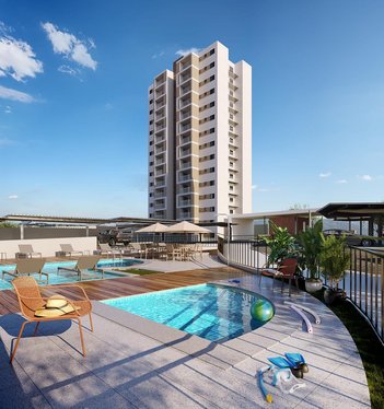 apartment em Rua Plutão, Vila Planalto - Campo Grande - MS