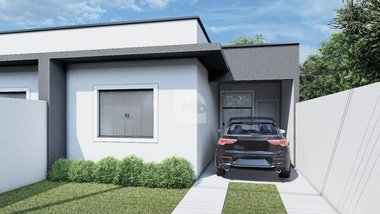 house em Rua André Emmanuel Deschrevel, Capela Velha - Araucária - PR