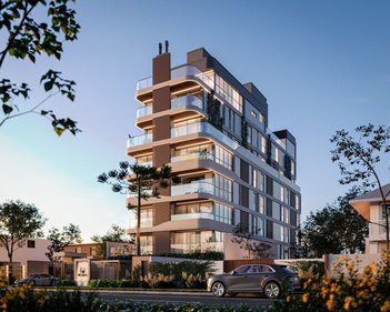 apartment em Rua Murilo do Amaral Ferreira, Água Verde - Curitiba - PR