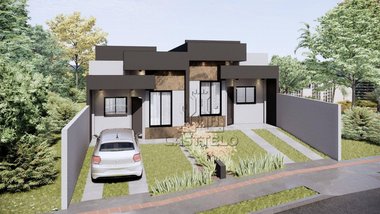 house em Rua Sant'Ana Devellis Ravali, Residencial Verona - Londrina - PR