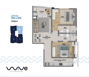 apartment em Francisco Thomaz dos Santos, Morro das Pedras - Florianópolis - SC