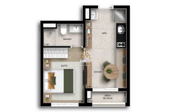apartment em Rua Santa Cruz, Vila Mariana - São Paulo - SP