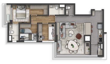 apartment em Rua Major Newton de Feliciano, Jardim Aurélia - São Paulo - SP
