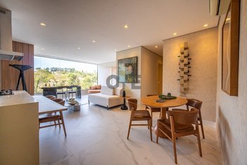 apartment em Estrada Zurique, Chácaras do Refúgio-Granja Viana - Cotia - SP