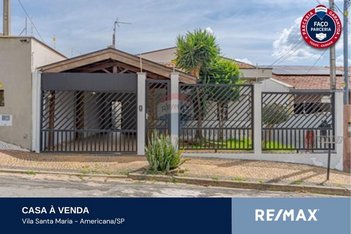 house em Rua Inglaterra, Vila Santa Maria - Americana - SP
