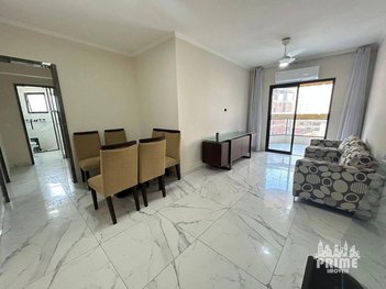 apartment em Rua Pedro Álvarez Cabral, Aviação - Praia Grande - SP