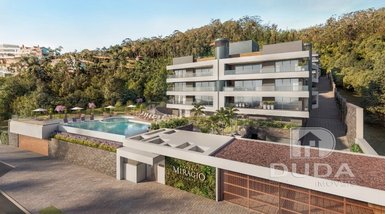 apartment em Estrada Haroldo Soares Glavan, Cacupé - Florianópolis - SC