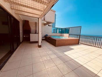 apartment em Avenida Presidente Castelo Branco, Tupi - Praia Grande - SP