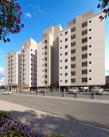 apartment em Avenida Nilo Braga Garcez, Martim de Sá - Caraguatatuba - SP