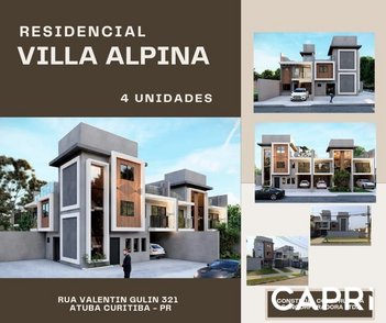house em Rua Valentin Gulin, Atuba - Curitiba - PR