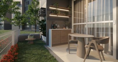 apartment em Rua Alberto de Oliveira, Dois Carneiros - Jaboatão dos Guararapes - PE